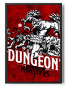 Dungeons Monsters Poster Posters fra Dungeons & Dragons