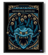 Dungeons & Dragons - Monsters Manual Poster Posters fra Dungeons & Dragons