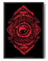Magic the Gathering - Rød Symbol Poster Posters fra Magic the Gathering