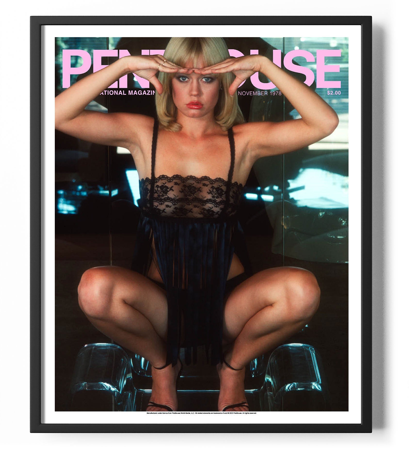 Penthouse Magazine November 1978 Cover Poster Posters fra Penthouse