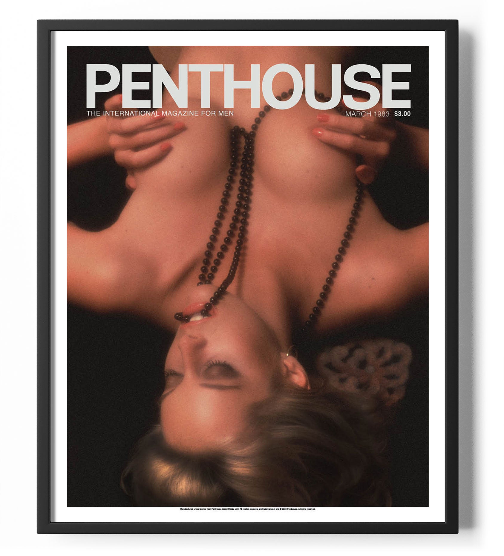 Penthouse Magazine March 1983 Cover Poster Posters fra Penthouse