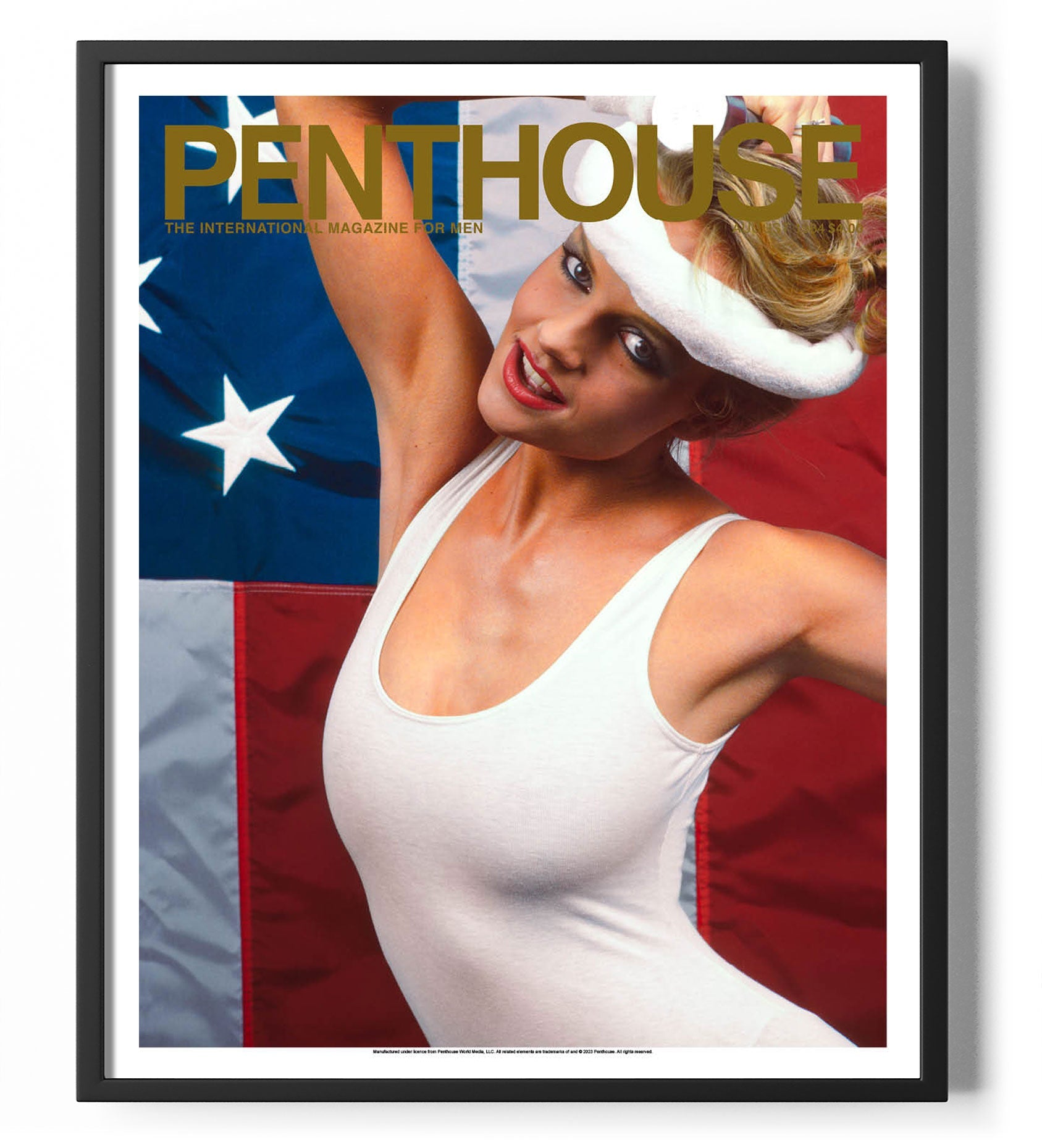 Penthouse Magazine August 1984 Cover Poster Posters fra Penthouse