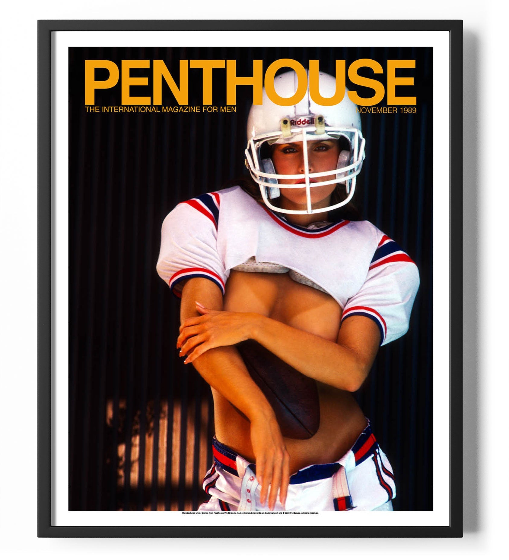 Penthouse Magazine November 1989 Cover Poster Posters fra Penthouse