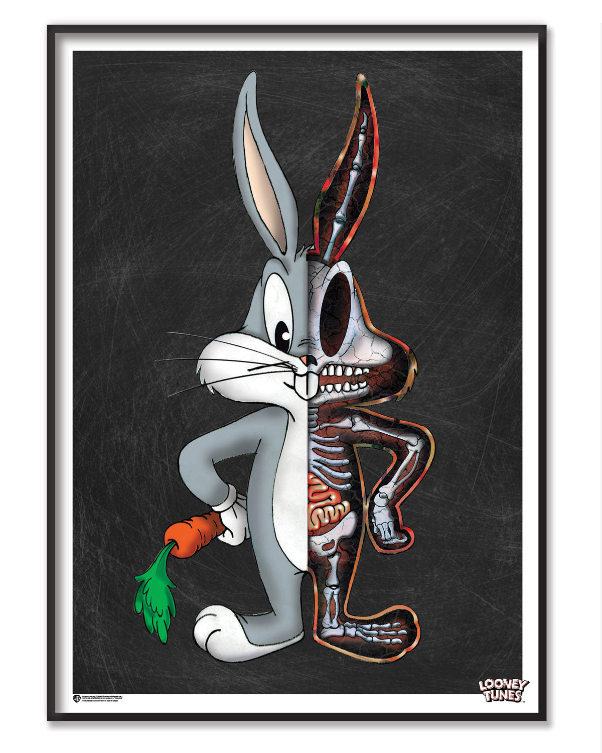 The Anatomy of Bugs Bunny Poster Posters fra Looney Tunes