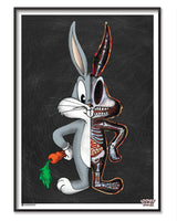 The Anatomy of Bugs Bunny Poster Posters fra Looney Tunes