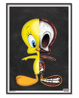 The Anatomy of Tweety Poster Posters fra Looney Tunes