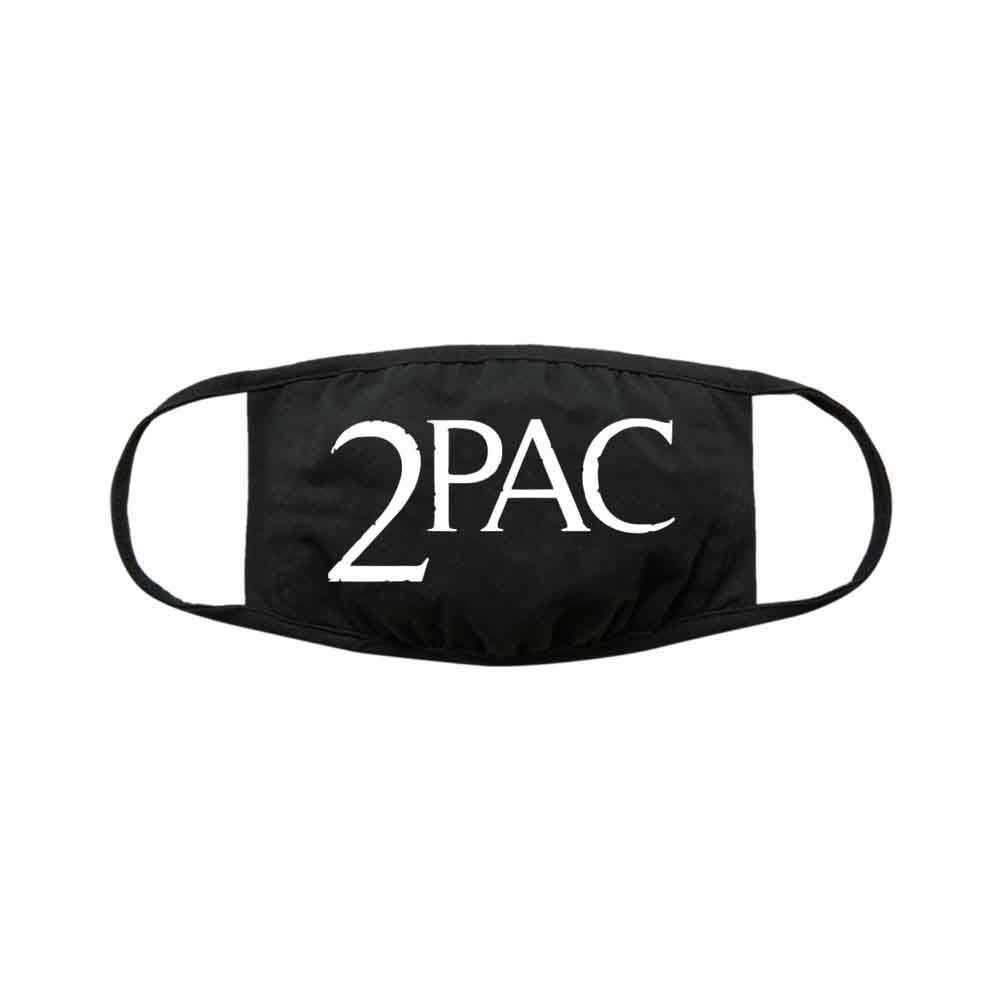 Tupac: Logo Face Mask – officielt merchandise