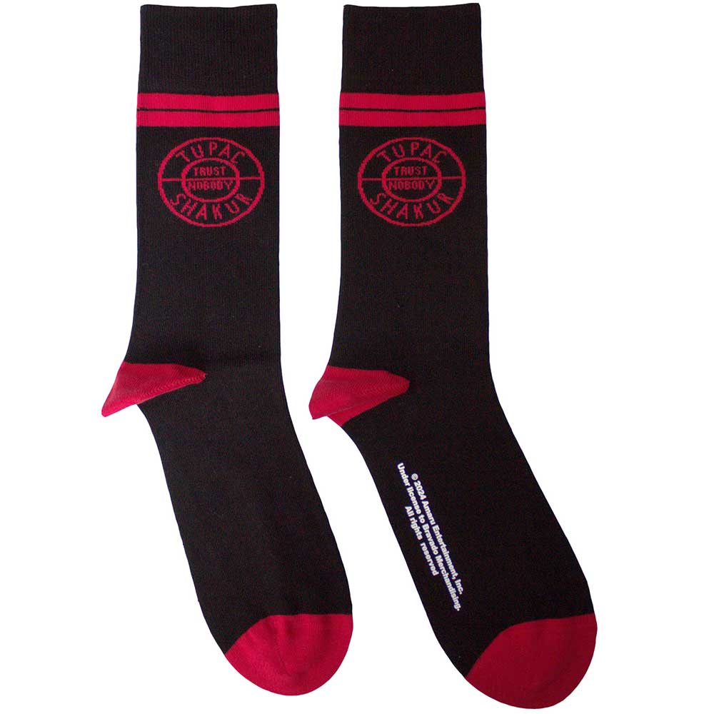 Tupac: Circle Logo Ankle Socks