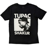 Tupac: Eyes Closed T-shirt – officielt merchandise