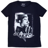 Tupac: Spray Photo T-Shirt (Kvinder)
