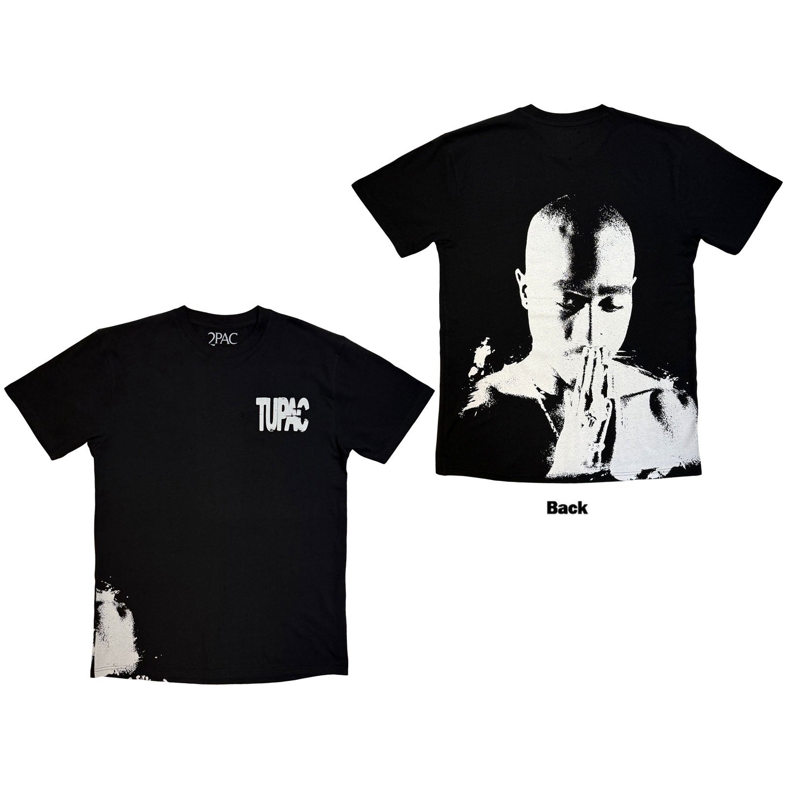 Tupac: Prayer AOP T-shirt – officielt merchandise