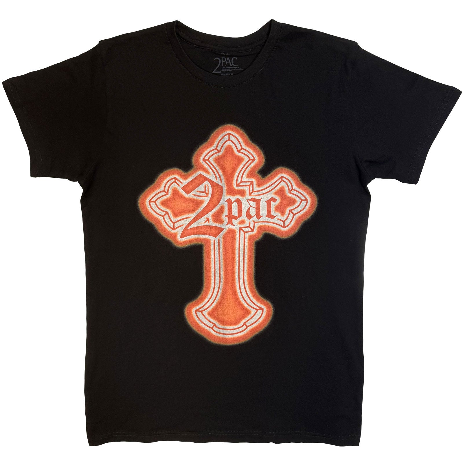 Tupac: Halloween Cross T-shirt – officielt merchandise