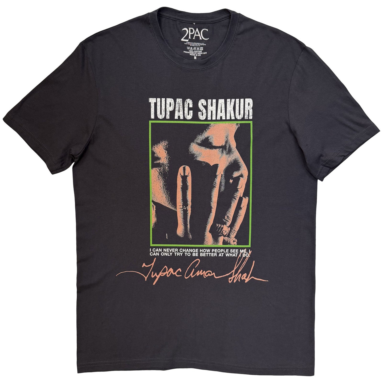 Tupac: Photo T-shirt – officielt merchandise