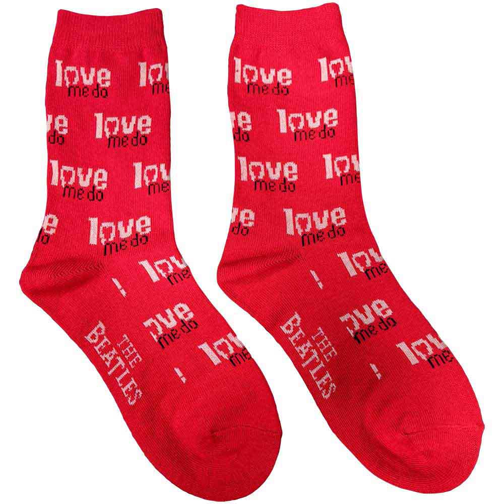 The Beatles: Love Me Do (UK Size 7 - 11) Strømper – officielt merchandise
