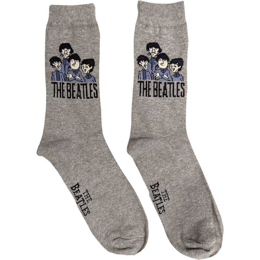 The Beatles: Cartoon Group Ankle Socks
