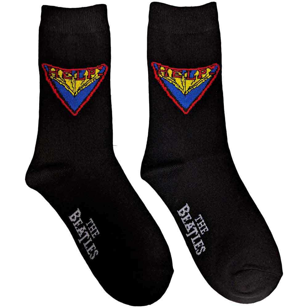 The Beatles: HELP! (UK Size 4 - 7) Strømper – officielt merchandise