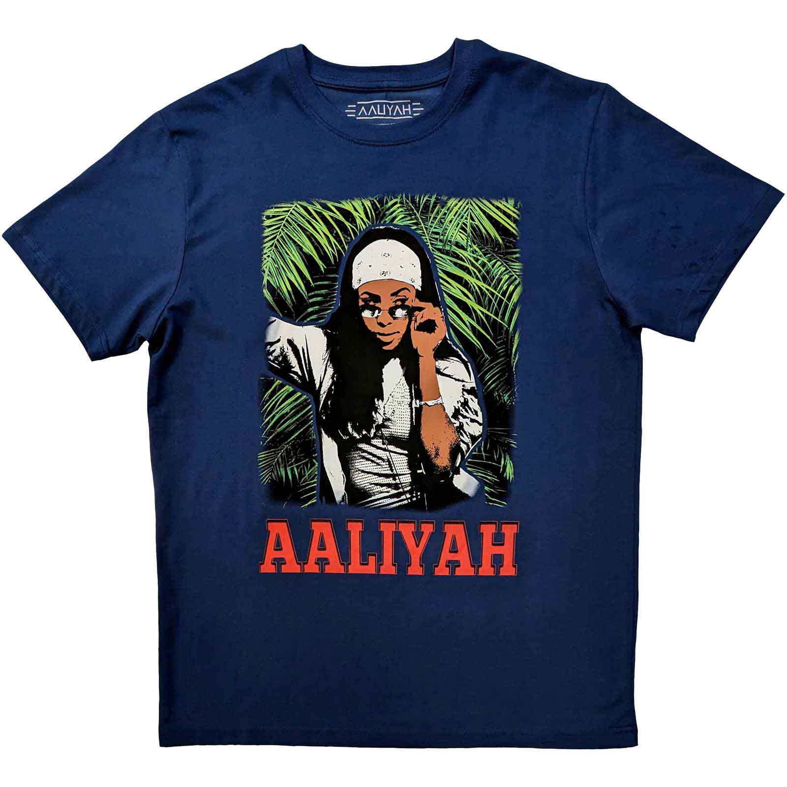 Aaliyah: Foliage T-shirt – officielt merchandise