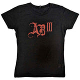 Alter Bridge: AB III Red Logo T-Shirt (Kvinder)