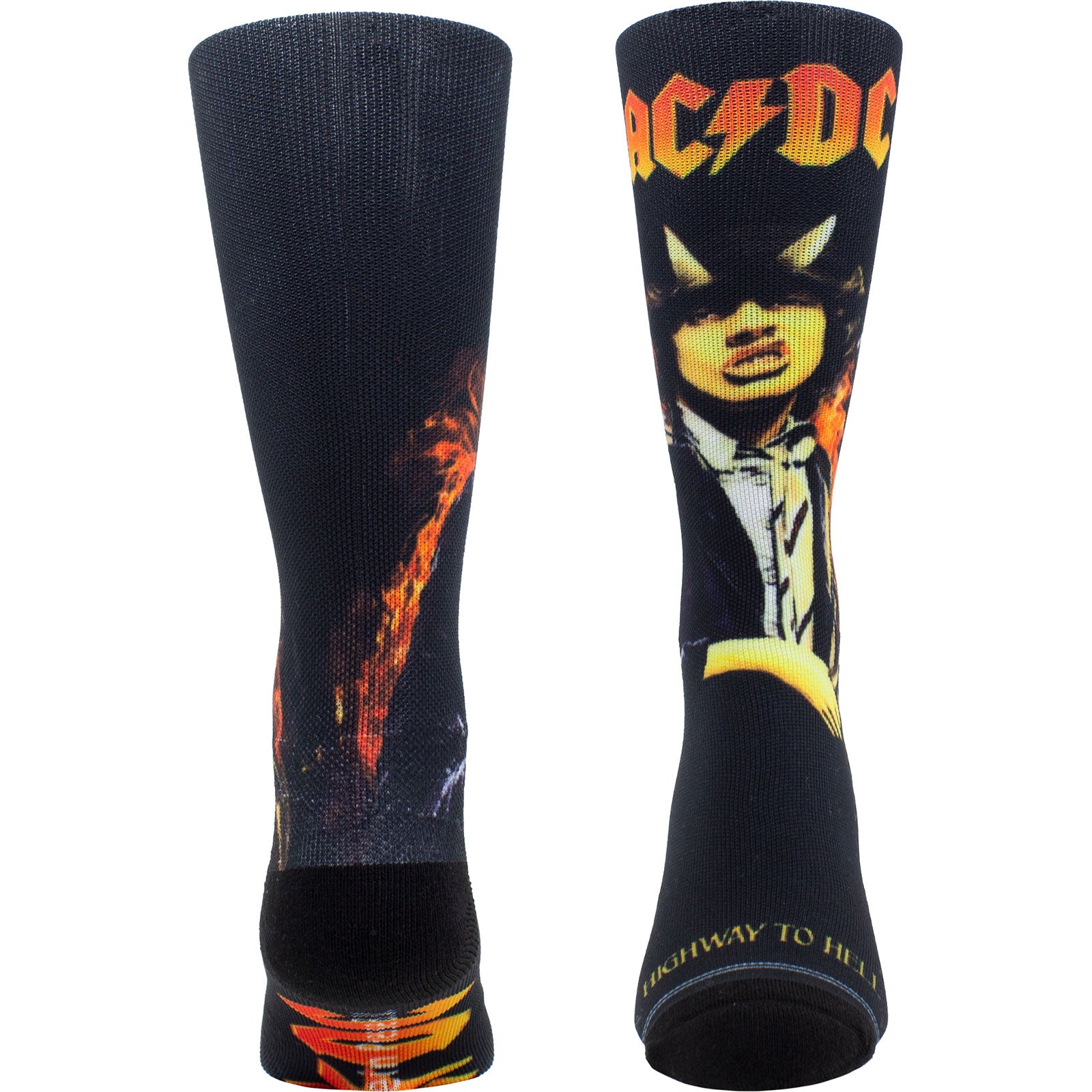 AC/DC: Highway To Hell Sublimation (UK Size 6.5 - 11) Strømper – officielt merchandise