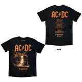 AC/DC: Bell Lightning EU Tour '25 T-shirt – officielt merchandise