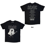 AC/DC: Angus Putland EU Tour '25 T-shirt – officielt merchandise