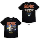 AC/DC: PWR'D - UP Sweden EU Tour '25 T-shirt – officielt merchandise