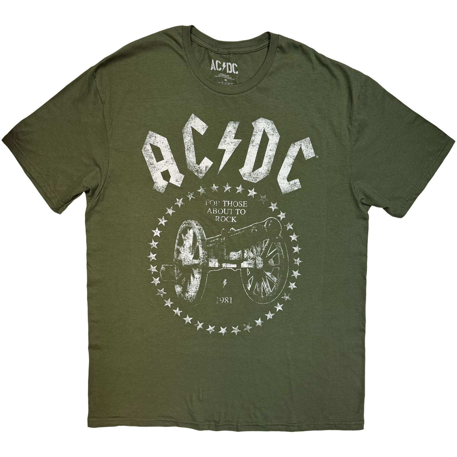 AC/DC: For Those About To Rock Tour '25 (Ex - Tour) T-shirt – officielt merchandise