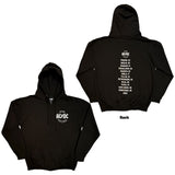 AC/DC: Silver High Voltage EU Tour '25 Hoodie – officielt merchandise