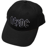 AC/DC: Black Logo Baseball Cap