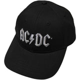 AC/DC: Silver Logo Baseball Cap