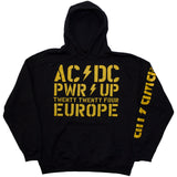 AC/DC: PWR-UP EU Tour '24 Pullover Hoodie