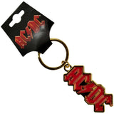 AC/DC: Logo Gold Keychain