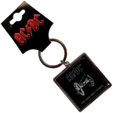 AC/DC: Logo Outline For Those About To Rock Keychain