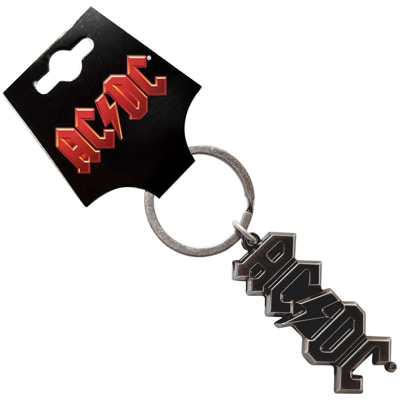 AC/DC: 3D Silver Logo Keychain