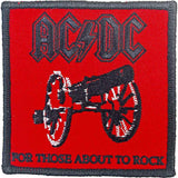AC/DC: For Those About To Rock Patch – officielt merchandise
