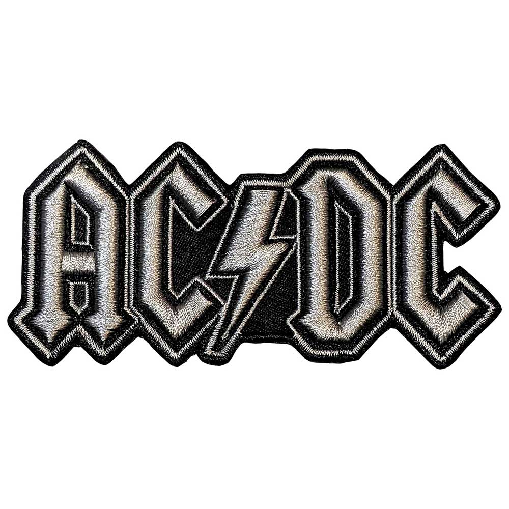 AC/DC: Silver Logo Woven Patch