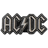 AC/DC: Silver Logo Woven Patch