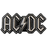 AC/DC: Silver Logo Standard Patch