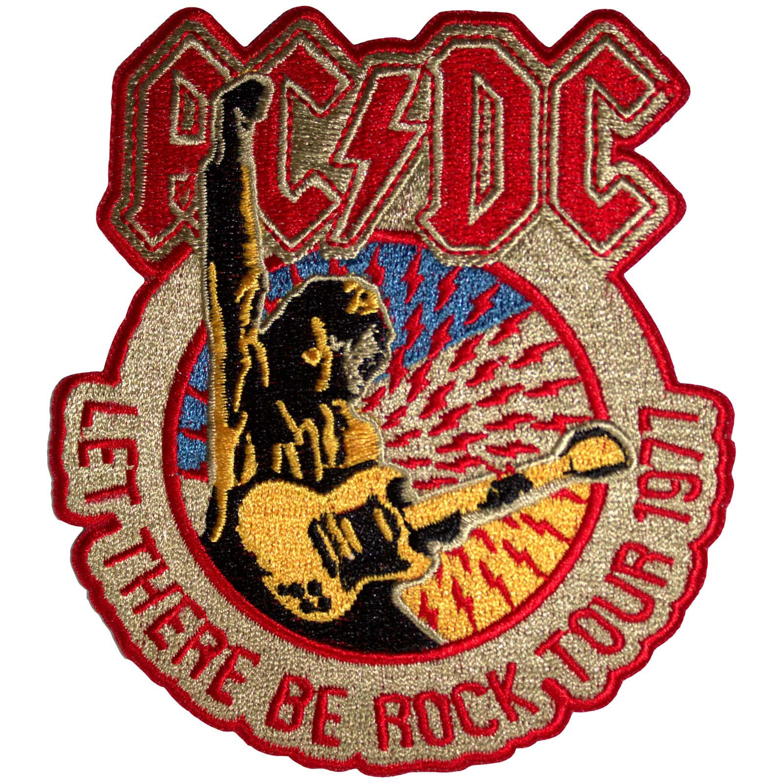 AC/DC: Let There Be Rock Tour 1977 Standard Patch