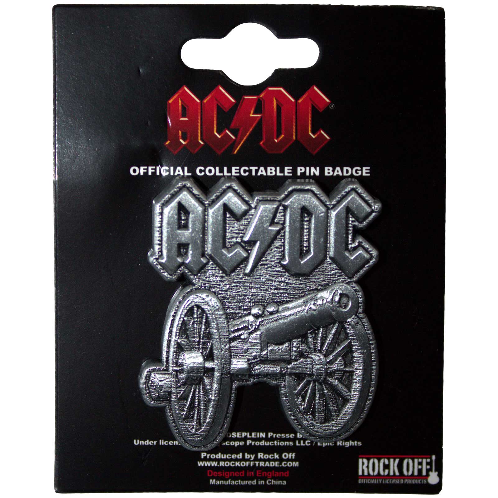 AC/DC: For Those About To Rock Pin Badge