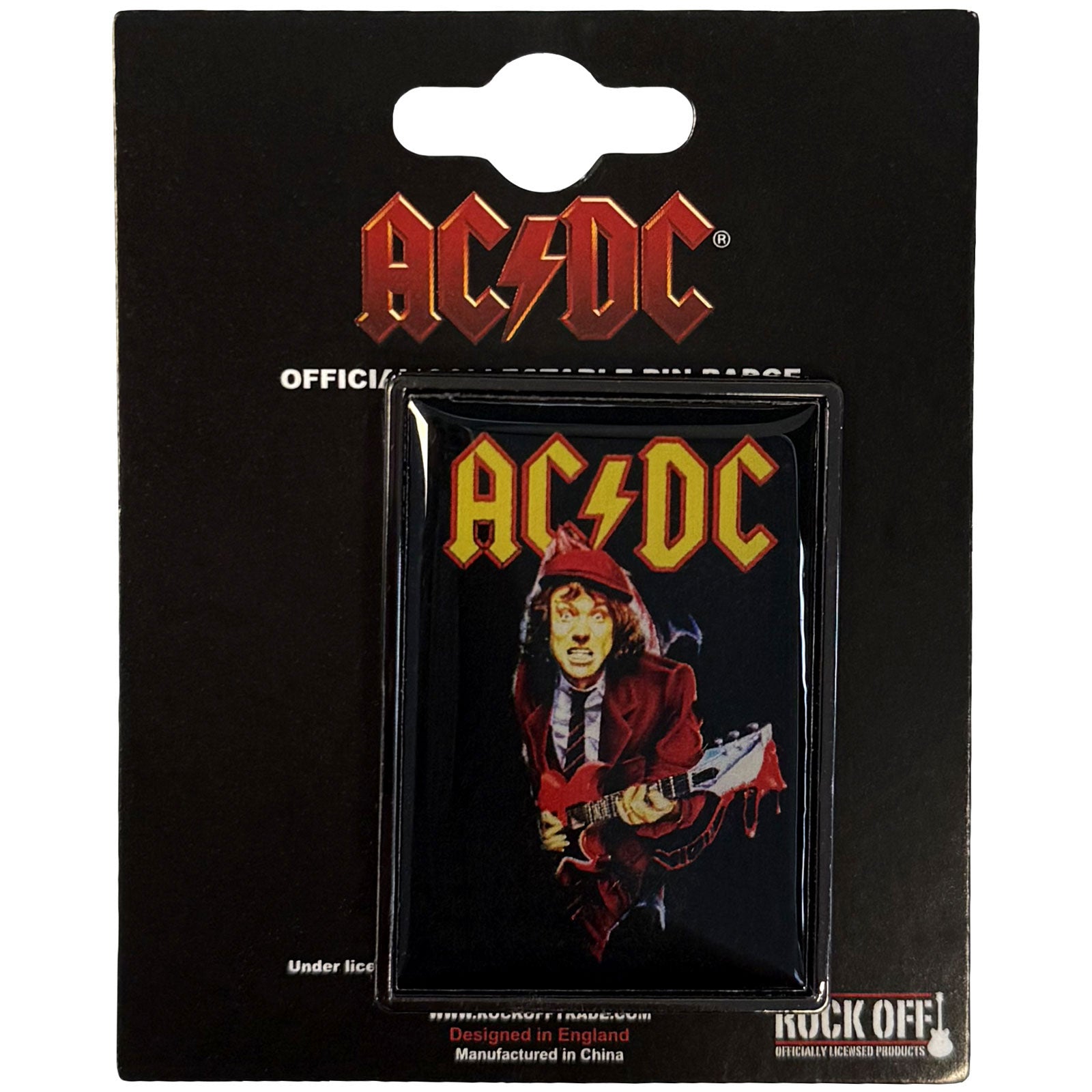 AC/DC: Angus Pin Badge