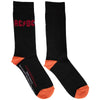 AC/DC: Red Logo Ankle Socks