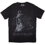 AC/DC: Back In Black Bell Stone Wash T-Shirt (Wash)