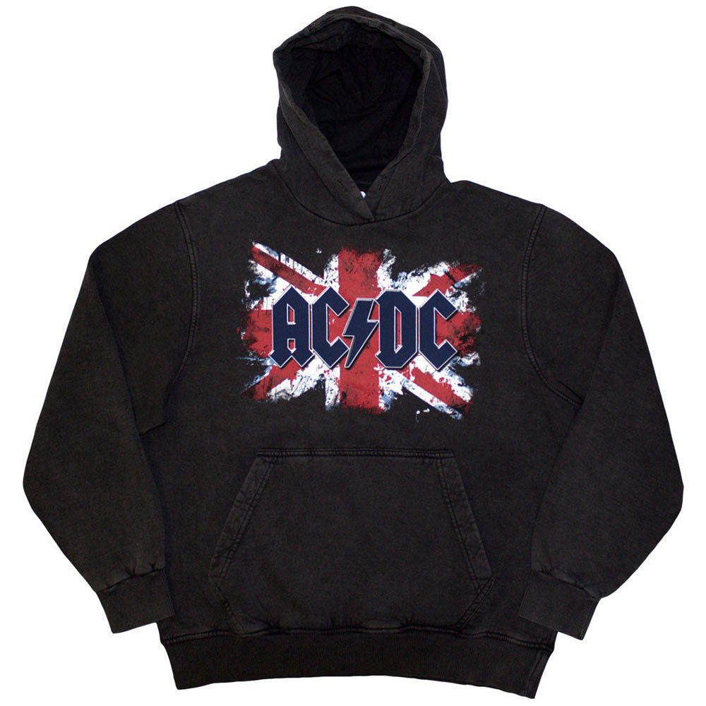 AC/DC: Flag Stone Wash Pullover Hoodie (Wash)