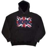AC/DC: Flag Stone Wash Pullover Hoodie (Wash)