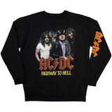 AC/DC: H2H Band (Sleeve Print) Sweatshirt – officielt merchandise