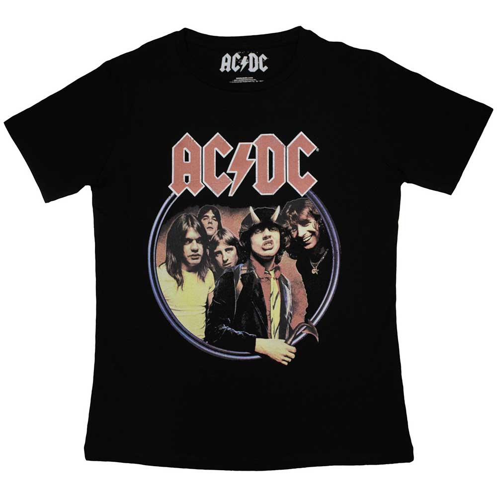 AC/DC: Highway To Hell Circle T-Shirt (Kvinder)