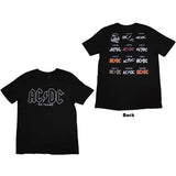 AC/DC: Logo History T-Shirt
