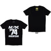 AC/DC: 74 Jailbreak T-Shirt (Back Print)