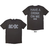 AC/DC: Have A Drink On Me T-Shirt (Back Print)